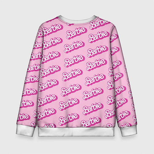 Детский свитшот Barbie Pattern / 3D-Белый – фото 2