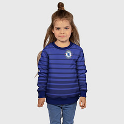 Свитшот детский Chelsea: Drogba, цвет: 3D-синий — фото 2