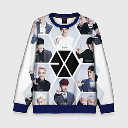 Свитшот детский EXO Boys, цвет: 3D-синий