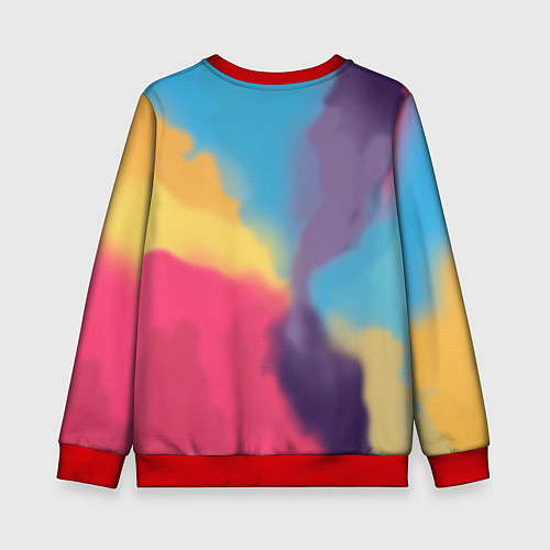 Детский свитшот Big Bang Art / 3D-Красный – фото 2