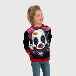 Свитшот детский Клоун, цвет: 3D-красный — фото 2