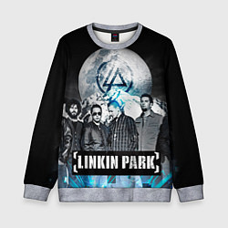 Свитшот детский Linkin Park: Moon, цвет: 3D-меланж