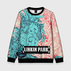 Свитшот детский Linkin Park: Sky Girl, цвет: 3D-черный