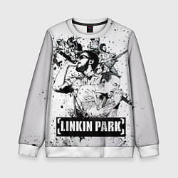Свитшот детский Linkin Park, цвет: 3D-белый
