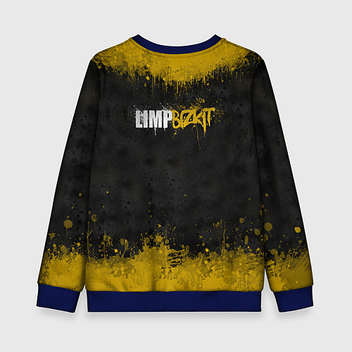 Детский свитшот Limp Bizkit: Gold Street / 3D-Синий – фото 2