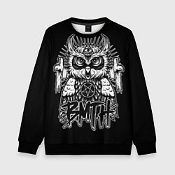 Детский свитшот BMTH Owl