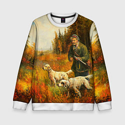Детский свитшот Охота на утку