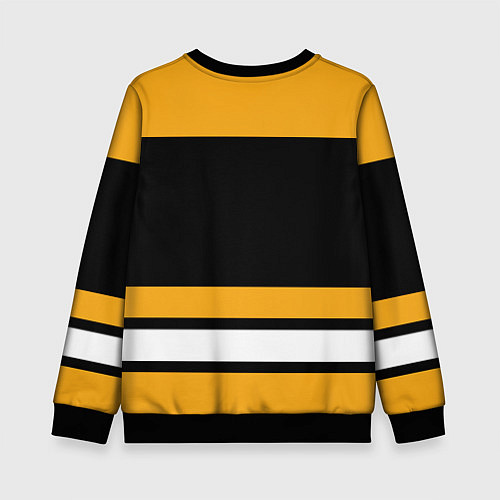 Детский свитшот Boston Bruins / 3D-Черный – фото 2