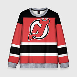 Свитшот детский New Jersey Devils, цвет: 3D-меланж