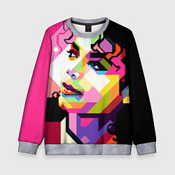 Свитшот детский Michael Jackson Art, цвет: 3D-меланж