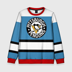 Свитшот детский Pittsburgh Penguins: White, цвет: 3D-красный