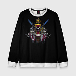 Свитшот детский Daemonium venatores, цвет: 3D-белый