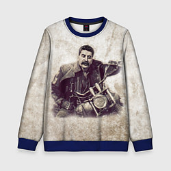 Детский свитшот Сталин байкер