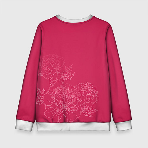 Детский свитшот Её величество Ксюша / 3D-Белый – фото 2