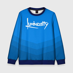 Свитшот детский Luminosity Uniform, цвет: 3D-синий