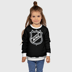 Свитшот детский NHL, цвет: 3D-белый — фото 2