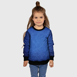 Свитшот детский Текстура, цвет: 3D-черный — фото 2