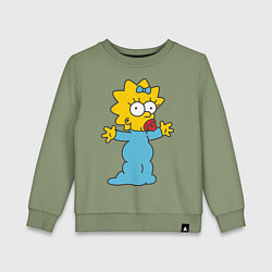 Детский свитшот Maggie Simpson