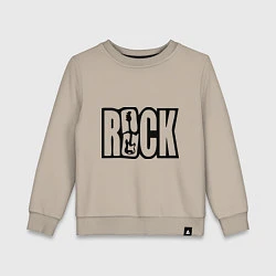 Детский свитшот Rock Logo