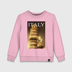 Детский свитшот Leaning tower of Pisa