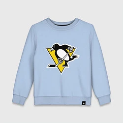 Свитшот хлопковый детский Pittsburgh Penguins: Malkin 71, цвет: мягкое небо