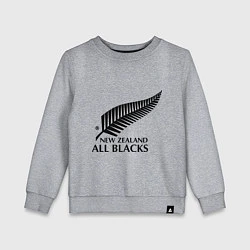 Детский свитшот New Zeland: All blacks