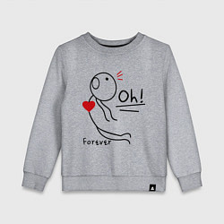 Детский свитшот Oh: Forever