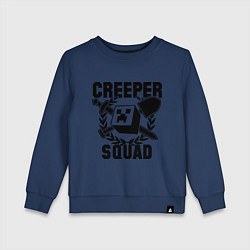 Детский свитшот Creeper Squad