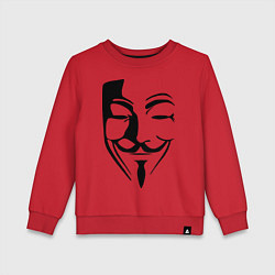 Детский свитшот Vendetta Mask