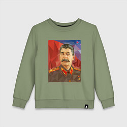 Детский свитшот Сталин: полигоны