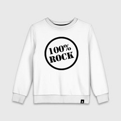 Детский свитшот 100% Rock