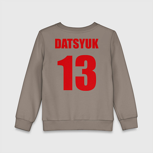 Детский свитшот Detroit Red Wings: Pavel Datsyuk / Утренний латте – фото 2