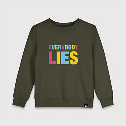Детский свитшот Everybody Lies