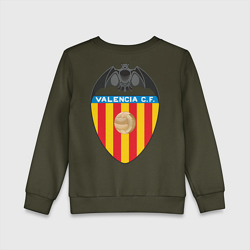 Детский свитшот Valencia CF / Хаки – фото 2