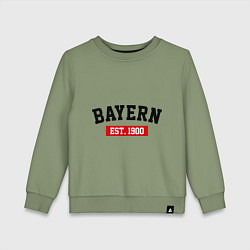 Детский свитшот FC Bayern Est. 1900