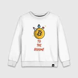 Детский свитшот To the moon!