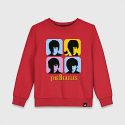 Детский свитшот The Beatles: pop-art