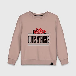 Детский свитшот Guns n Roses: rose