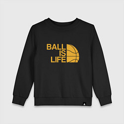 Детский свитшот Ball is life