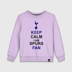 Детский свитшот Keep Calm & Spurs fan