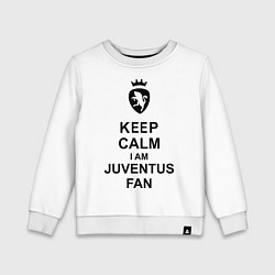 Детский свитшот Keep Calm & Juventus fan