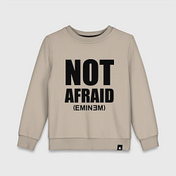 Детский свитшот Not Afraid