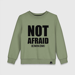 Детский свитшот Not Afraid