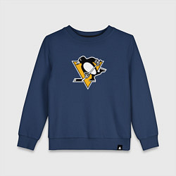 Свитшот хлопковый детский Pittsburgh Penguins: Evgeni Malkin, цвет: тёмно-синий