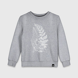 Свитшот хлопковый детский ОДНИ ИЗ НАС 2, цвет: меланж