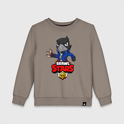 Детский свитшот BRAWL STARS CROW