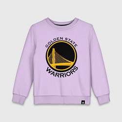 Свитшот хлопковый детский GOLDEN STATE WARRIORS, цвет: лаванда