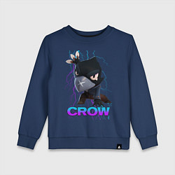 Детский свитшот Brawl Stars CROW