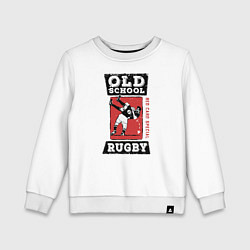 Детский свитшот Old School Rugby