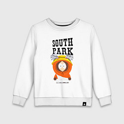 Свитшот хлопковый детский South Park Кенни, цвет: белый
